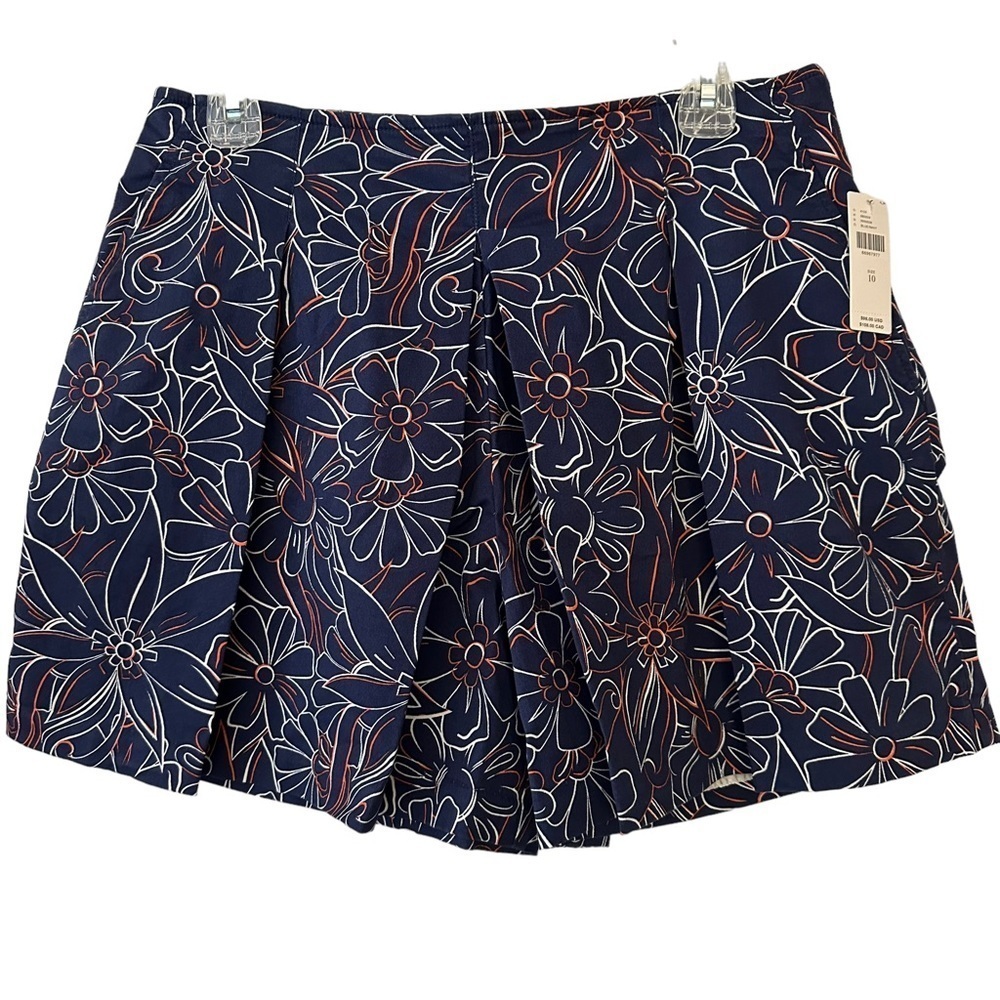 - NWT Maeve by, Anthropologie, Navy Red White Tennis Skort, Size 6 - Picture 4 of 12